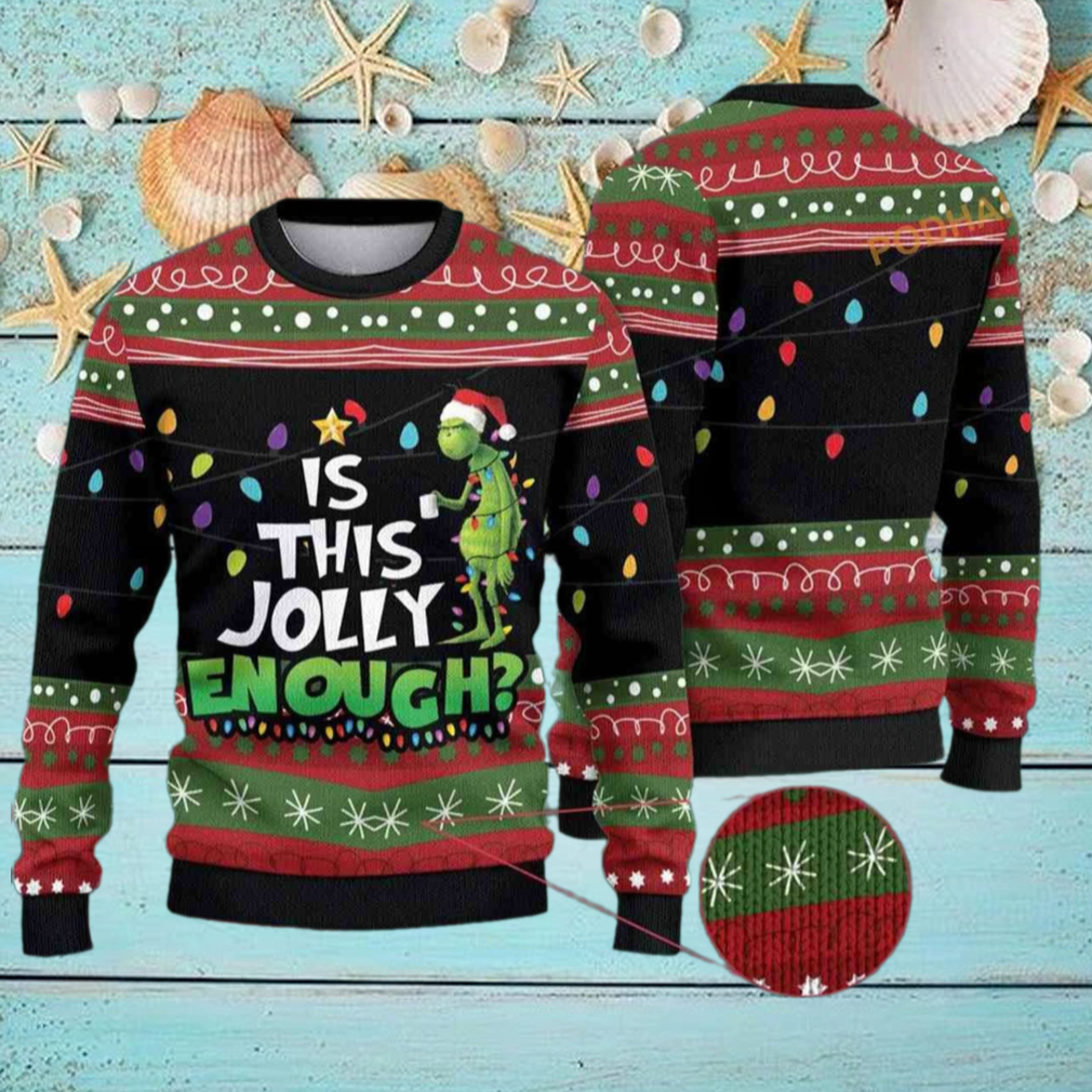 Grinch’s Jolly Mood Ugly Christmas Sweater for a Unique Xmas Party Look Grinch’s Jolly Mood Ugly Christmas Sweater for a Unique Xmas Party Look
