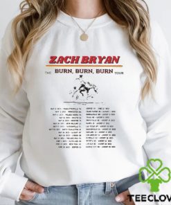 Zach Bryan Burn Tour 2023 Shirt 1