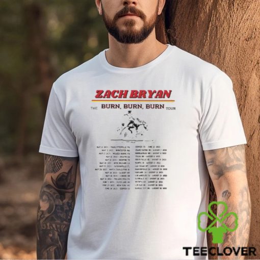 Zach Bryan Burn Tour 2023 Shirt 1