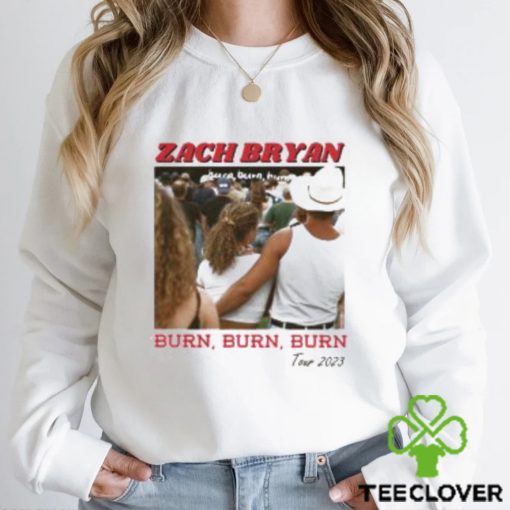 Zach Bryan Burn Tour 2023 Shirt