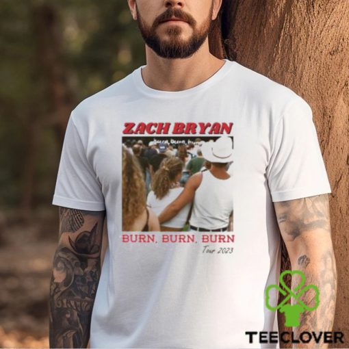Zach Bryan Burn Tour 2023 Shirt