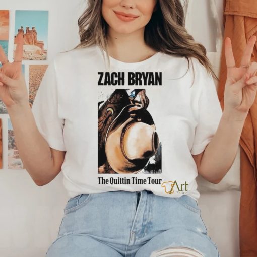 Zach Bryan Cowboy The Quittin’ Time Tour 2024 Shirt