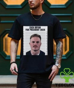 Zach Bryan Mugshot For President 2024 Shirt