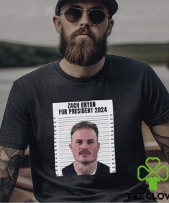 Zach Bryan Mugshot For President 2024 Shirt