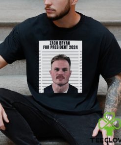 Zach Bryan Mugshot For President 2024 Shirt