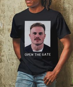 Zach Bryan Mugshot Shirt Open the Gate Shirt Zach Bryan Arrested Shirt Zach Bryan Mugshot Shirt