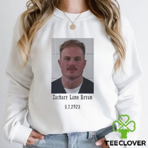 Zach Bryan Mugshot Shirt Zach Bryan Arrested Shirt Zach Bryan Mugshot T Shirt