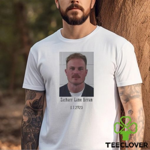Zach Bryan Mugshot Shirt Zach Bryan Arrested Shirt Zach Bryan Mugshot T Shirt