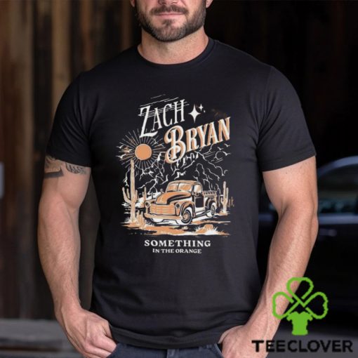 Zach Bryan Something In The Orange Music Singer T Shirt