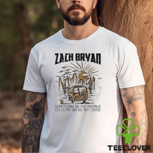 Zach Bryan Something In The Orange Vintage 90s T Shirt