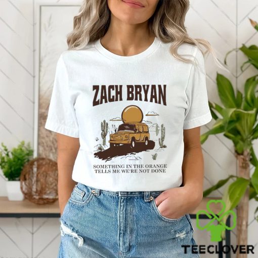 Zach Bryan T Shirt Something in The Orange Song Gift for Country Music Lover