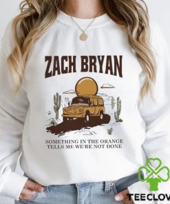 Zach Bryan T Shirt Something in The Orange Song Gift for Country Music Lover