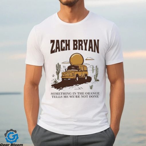 Zach Bryan T Shirt Something in The Orange Song Gift for Country Music Lover