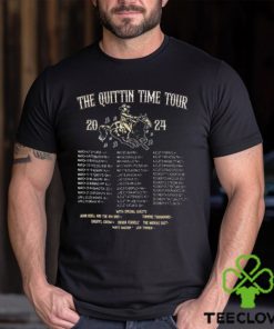 Zach Bryan The Quittin Time Tour 2024 Front And Back Shirt Vintage Country Music Sweathoodie, sweater, longsleeve, shirt v-neck, t-shirt Shirt