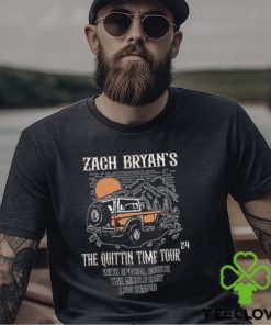 Zach Bryan The Quittin Time Tour 2024 Front And Back Shirt Vintage Country Music Sweatshirt T Shirt