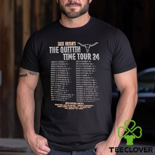Zach Bryan The Quittin Time Tour 2024 Shirt