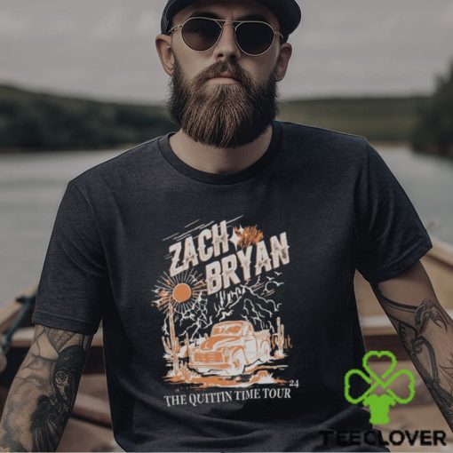Zach Bryan The Quittin Time Tour 2024 T Shirt