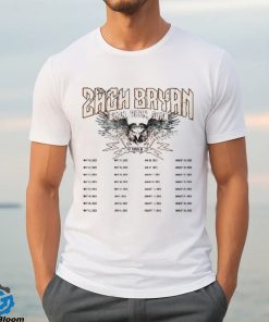 Zach Bryan World Tour 2 Side Shirt Country Music Concert Merch Summer 23 Burn Burn Burn Shirt