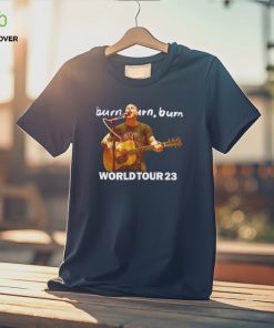 Zach Bryan burn burn burn World Tour 2023 shirt