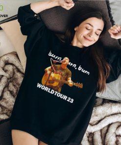 Zach Bryan burn burn burn World Tour 2023 shirt
