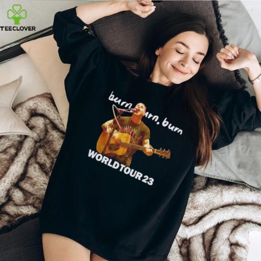 Zach Bryan burn burn burn World Tour 2023 shirt