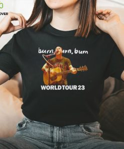 Zach Bryan burn burn burn World Tour 2023 shirt