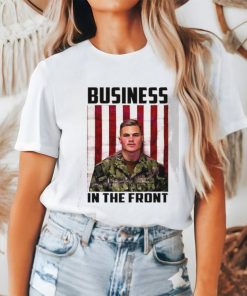 Zach Bryan business in the front shirt