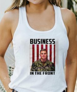 Zach Bryan business in the front shirt