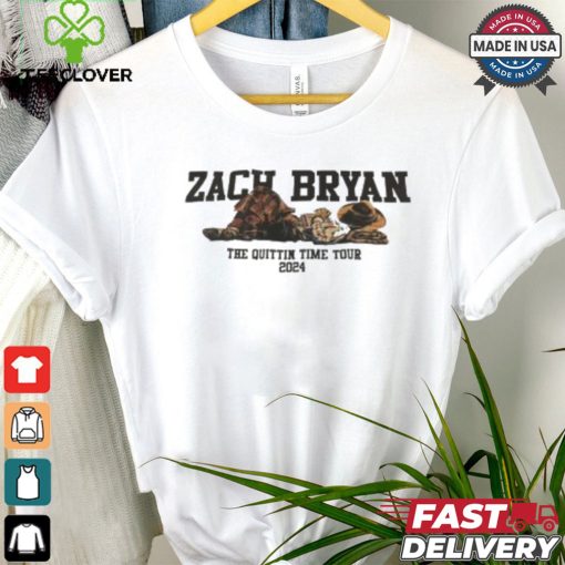 Zach Bryan the Quittin Time Tour 2024 shirt