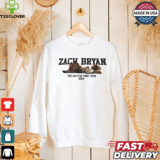 Zach Bryan the Quittin Time Tour 2024 shirt