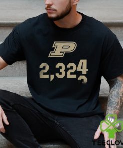 Zach Edey Just Tall 15 Purdue All Time Leading Scorer Ticker 2324 Tees shirt