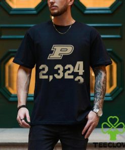 Zach Edey Just Tall 15 Purdue All Time Leading Scorer Ticker 2324 Tees shirt