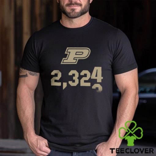 Zach Edey Just Tall 15 Purdue All Time Leading Scorer Ticker 2324 Tees shirt