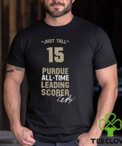 Zach Edey Just Tall 15 Purdue All Time Leading Scorer Ticker 2324 hoodie, sweater, longsleeve, shirt v-neck, t-shirt