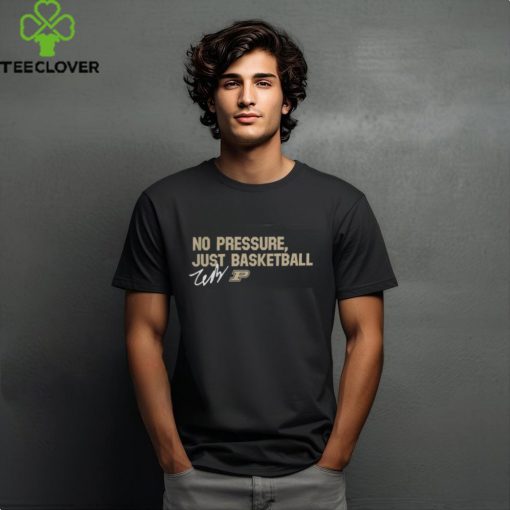 Zach Edey No Pressure Just Basketball Tee hoodie, sweater, longsleeve, shirt v-neck, t-shirt