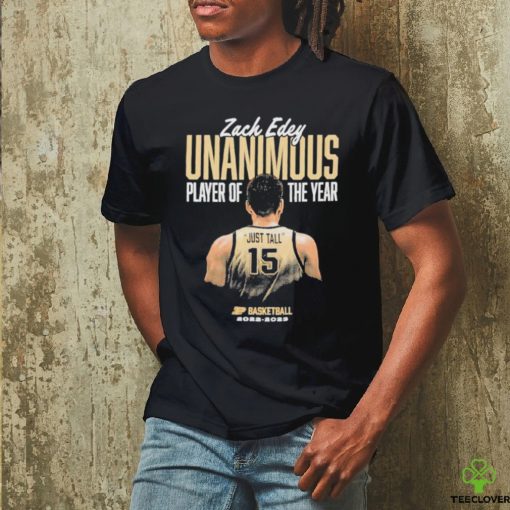 Zach Edey Player Of The Year Tee Shirt