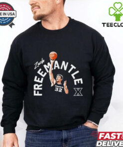 Zach Freemantle Big East Conference Xavier Musketeers Shirt featuring a bold design celebrating Zach Freemantle's contribution to the Xavier Musketeers and their success in the Big East Conference.