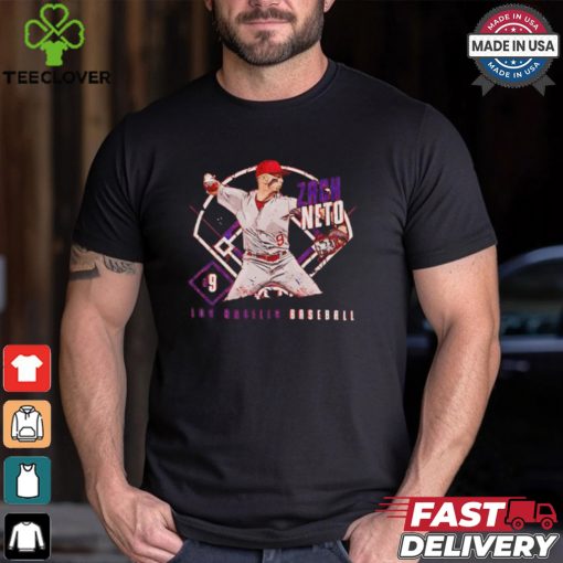 Zach Neto Los Angeles Ballpark Baseball shirt