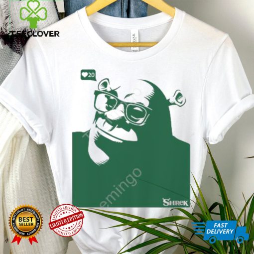 Zach Silberberg Supports The Wga Bioworld Handsome Shrek T Shirt