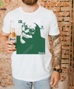Zach Silberberg Supports The Wga Bioworld Handsome Shrek T Shirt