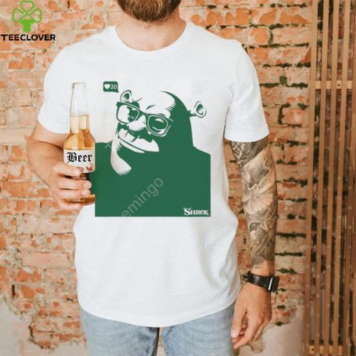 Zach Silberberg Supports The Wga Bioworld Handsome Shrek T Shirt