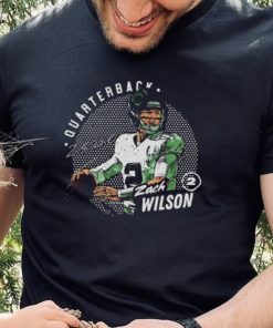 Zach Wilson New York Jets Dots Quarterback Signature Shirt