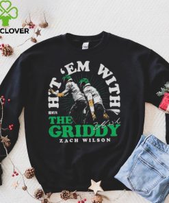 Zach Wilson New York Jets Hit ‘Em With The Griddy Signature Shirt