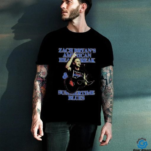 Zachbryan Merch Store Summertime Blues Black Unisex hoodie, sweater, longsleeve, shirt v-neck, t-shirt