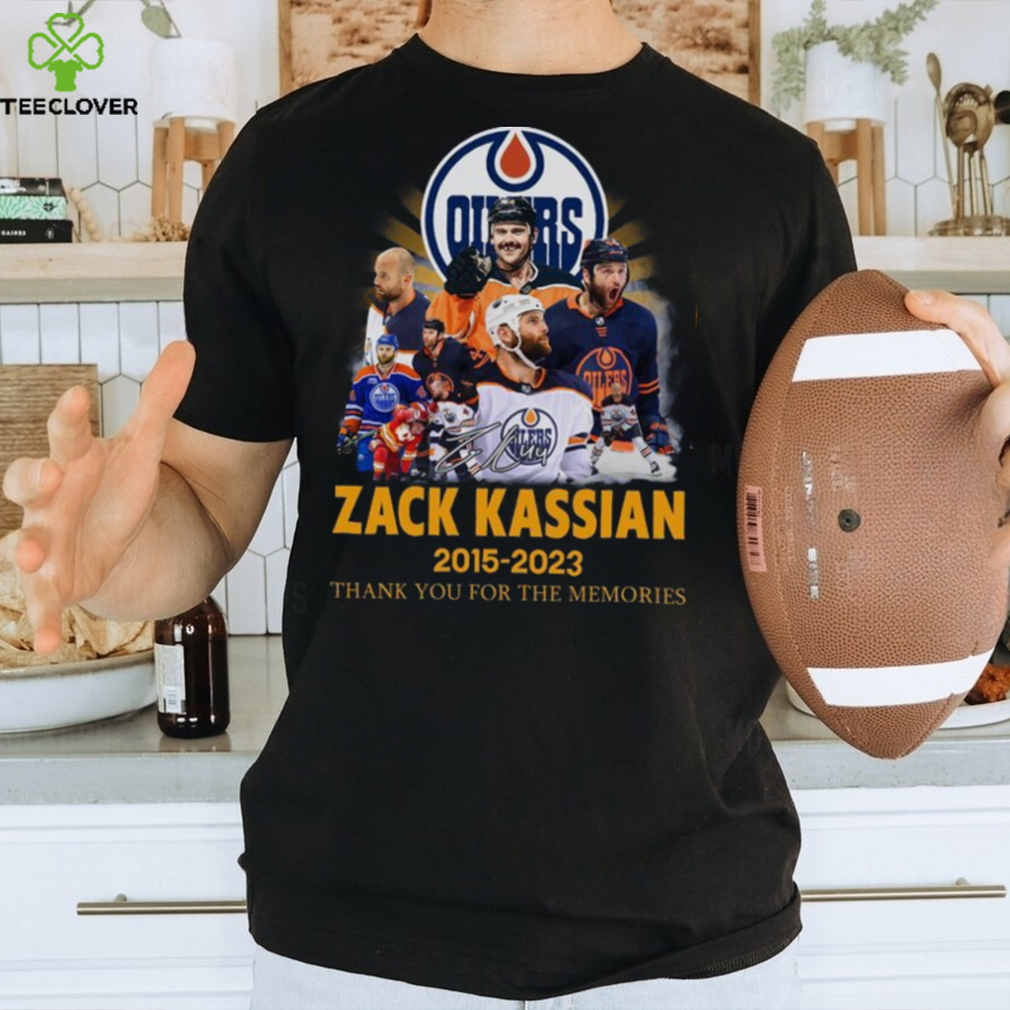 Zack Kassian 2015 2023 Thank You For The Memories Shirt