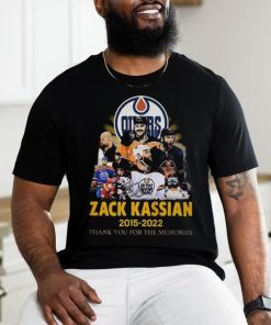 Zack Kassian 2015 – 2022 Thank You For The Memories T Shirt