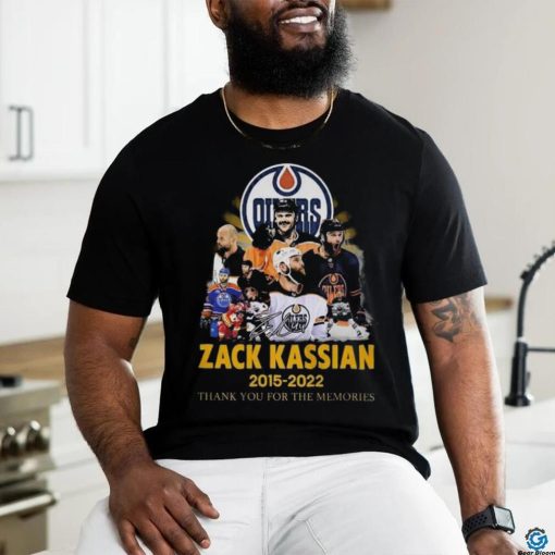 Zack Kassian 2015 – 2022 Thank You For The Memories T Shirt