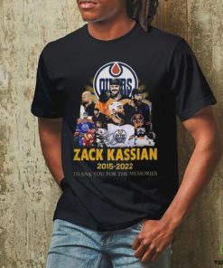 Zack Kassian 2015 – 2022 Thank You For The Memories T Shirt