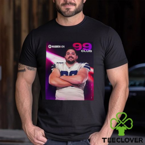 Zack Martin Dallas Cowboys Madden 24 99 Club 2023 Shirt