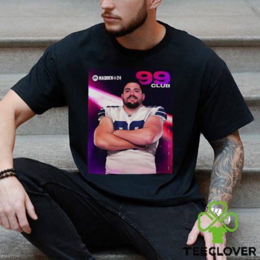 Zack Martin Dallas Cowboys Madden 24 99 Club 2023 Shirt